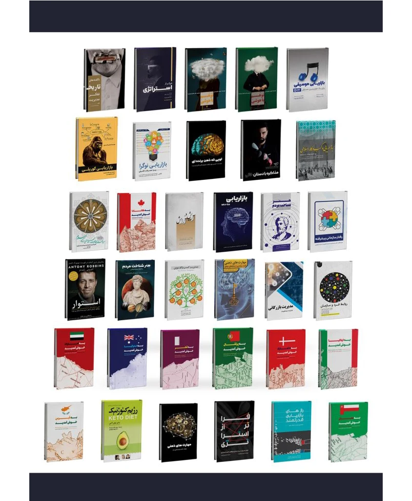 لیست کتاب های ماکان آریا پارسا